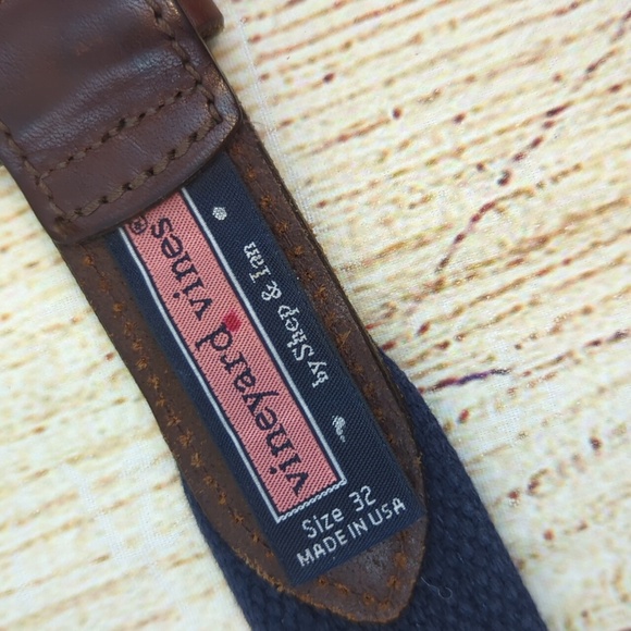COPY - Vineyard Vines Nantucket Men’s Belt Sz 32 - Picture 6 of 6